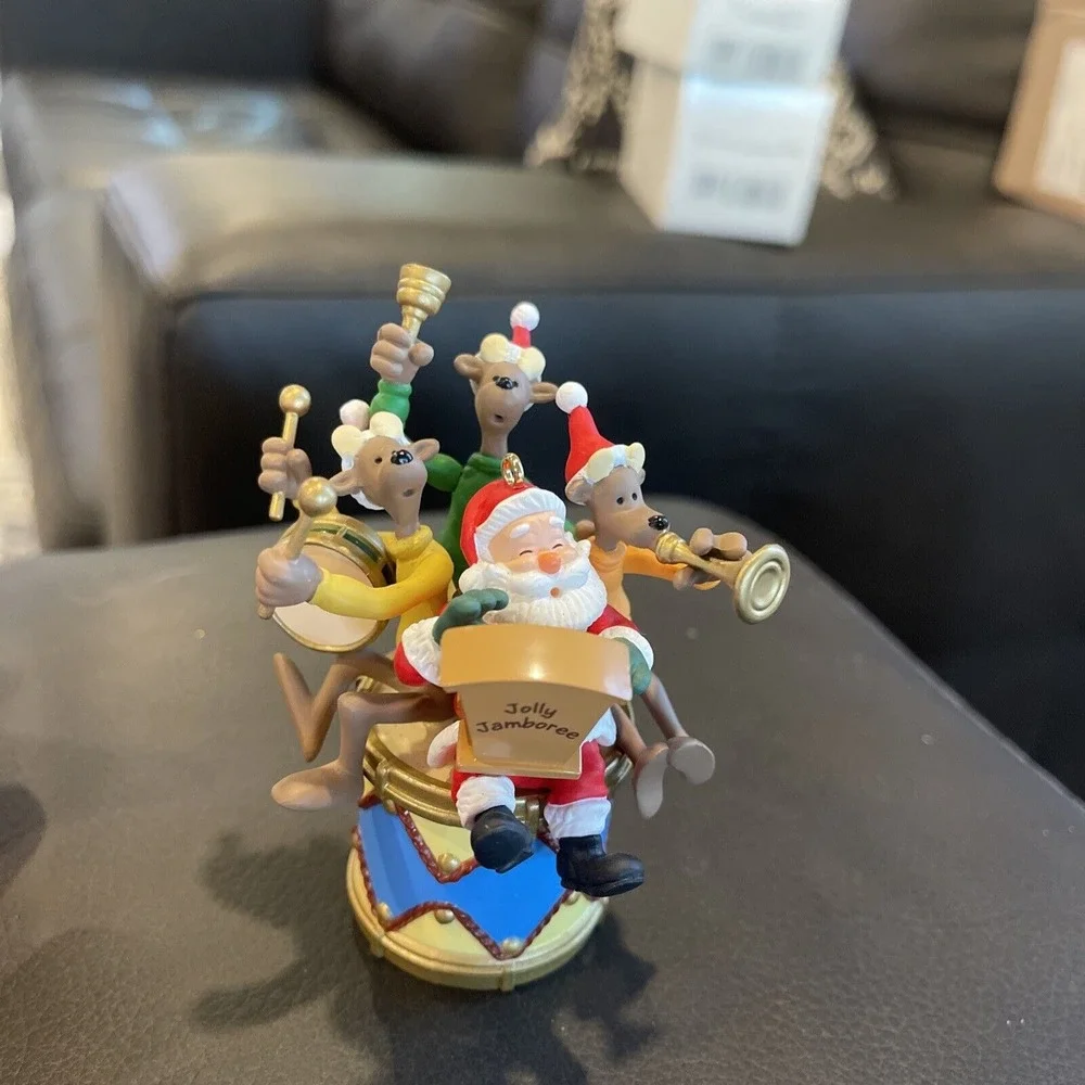 Hallmark Ornaments 2001 Kris‎ And The Kringles Has Sound New